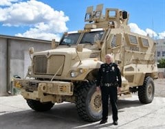 Chief Geddes And MRAP