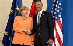 Obama Merkel