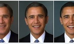 Barrack Obama George Bush 1