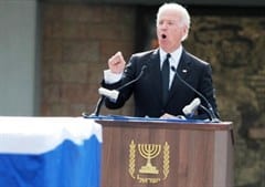 Joe Biden Sharon Funeral